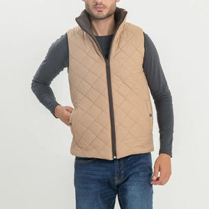 2025 recién llegados chaleco acolchado transpirable para hombre de talla grande de alta calidad Chaleco de media manga reflectante de seguridad invierno Casual - Product Image 4