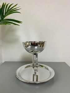 Service à condiments décoratif de luxe en métal argenté et doré, bols à noix, nouvelle arrivée, service à condiments fait à la main - Product Image 6