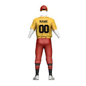 Ensemble d'uniformes de baseball pour hommes sur mesure, respirant, séchage rapide, 100% polyester, vêtements de sport de haute qualité, uniforme de baseball - Product Image 3