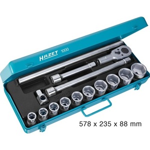 15-Piece HAZET Socket Wrench <b>Set</b> 3/4" Drive 6-Point 1000 Series <b>Tool</b> <b>Set</b> - Product Image 3