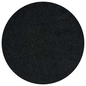 Myshaggy Solid <b>Black</b> Area <b>Rug</b> Set 60X110 cm - Product Image 5