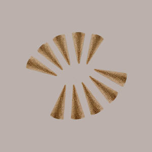 Italcialde Cornets de crème glacée roulés jetables classiques 42 mm x 160 mm 270 pièces Certifiés végétaliens Fabriqués en Italie - Product Image 3
