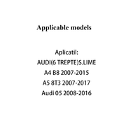Boutons de levier de vitesse 5/6 vitesses avec pour Audi A4 A5 Q5 8R S Line 07-15