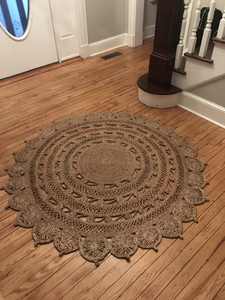 Tapis exquis en Fiber d'herbe de mer naturelle avec tissé à la main méticuleux nouveau choix pour les décorations de maison Collection fabriqué au Vietnam - Product Image 6