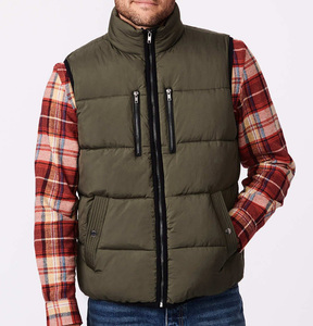 Chaqueta de Invierno Acolchada para Hombre, Nueva, al por Mayor, con Logotipo Frontal, Cierre de Cremallera, Abrigo Cálido con Burbujas, Servicio OEM - Product Image 1
