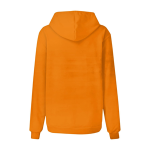 เสื้อสวมหัวไหล่ของผู้หญิงทรงหลวมผ้าคอตตอนโอเวอร์ไซส์ผ้า100% มีฮู้ดต่อต้านริ้วรอย - Product Image 3