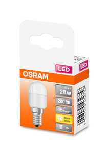 Lampada speciale T26 E14 LED 2.3W 2700K 200Lm (Osram 4058075432758) - Product Image 2