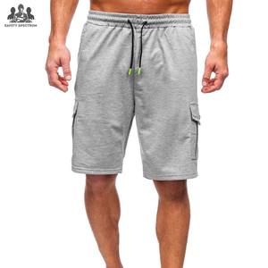 Shorts cargo pour homme, style streetwear, 100% coton, mi-longueur |   Vêtements de travail robustes |   Fermeture à boutons |   Séchage rapide, respirant |   En vrac - Product Image 5