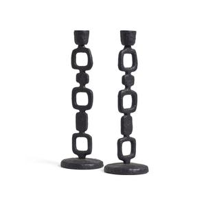 Candelabro artesanal, portavelas de estilo ecuestre, estribo de caballo y soporte de vela de Pilar, decoración interior del hogar - Product Image 4