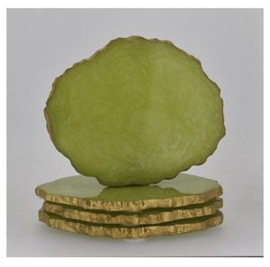 European <b>and</b> American Style Epoxy Resin <b>and</b> Wood Round Shape Resin <b>Coasters</b> Customized Resin <b>Coasters</b> Matsa <b>and</b> Pads <b>Placemats</b> - Product Image 5