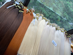 Super double drawn Vietnamese Remy Bulk Hair in Straight Wavy and Body Wavy Color #1 #4 to #<b>PLA</b> Full Length 50cm to 70cm - Product Image 4