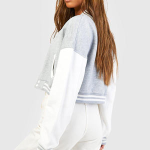 Chaquetas Letterman de Invierno para Mujer, Estilo Urbano, Transpirables, Bordadas, con Logotipos Personalizados - Product Image 4