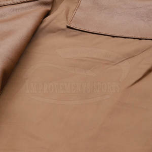 Chaqueta de cuero de piel de vaca para hombre de alta calidad, ropa de calle con cuello levantado, chaqueta de cuero saludable a precio barato para la primavera - Product Image 6