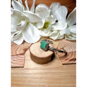 Wydell Billie Kingman Turquoise & Sterling <b>Silver</b> Fashion <b>Cuff</b> <b>Bracelet</b> - Product Image 3