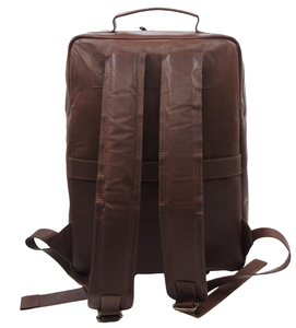 Sac à dos en cuir de haute qualité nouveau sac d'affaires en cuir véritable sac à dos Collection en cuir prix de gros - Product Image 4