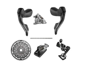 Groupset srams สีแดง100% ใหม่13สปีด E1อิเล็กทรอนิกส์ HRD 12สปีด - Product Image 1