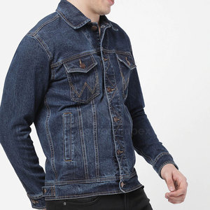 แจ็คเก็ตยีนส์สำหรับผู้ชายเสื้อแจ็คเก็ตยีนส์กันน้ำทำจากโพลีเอสเตอร์100% - Product Image 6