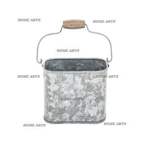 Porta Cubiertos Galvanizado de 6 Compartimentos, Porta Cubiertos Rectangular de Calidad Superior de Home Arts - Product Image 3