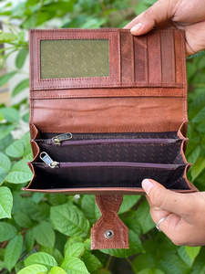 Cartera de mano larga para mujer, monedero de gran capacidad, a la moda - Product Image 3