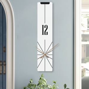 Attrayant et fantaisie couleur blanche horloge murale unique rétro ferme cadre chambre grand métal Unique or Art décor à la maison - Product Image 5