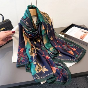 Lightweight 100% Pure Chiffon <b>Scarf</b> for Women Luxury Designer Inspired Plain Chiffon Neck <b>Wrap</b> USA Style Soft Touch <b>Scarves</b> - Product Image 6