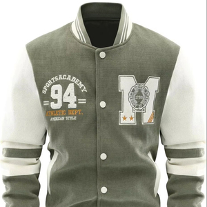 Vestes universitaires pour hommes de haute qualité du fabricant, design unique, laine et tissu à la mode pour l'hiver - Product Image 1