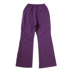 Pantalon de survêtement taille haute avec logo personnalisé en 3D pour impression bouffante Streetwear hip hop pantalon de survêtement d'usine pantalon de survêtement décontracté en coton polaire - Product Image 2