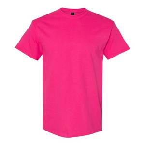 T-shirt unisexe en tricot à manches courtes, style hip-hop, 100% coton, coupe classique avec motif, col en V, séchage rapide, respirant, 210g - Product Image 2