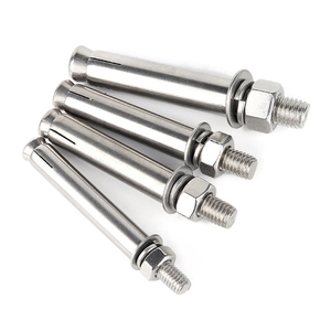 Boulons <span class=keywords><strong>d</strong></span>'<span class=keywords><strong>ancrage</strong></span> à expansion à tête hexagonale-Ancrages à manchon robuste pour le béton, la maçonnerie et la construction Haute adhérence, résistant à la corrosion - Product Image 4