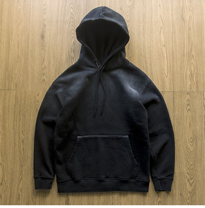 Nueva Sudadera con Capucha de Manga Larga para Hombre, Personalizada con Logotipo OEM, Tejido Liso, Algodón/Poliéster, Transpirable, en Oferta - Product Image 6