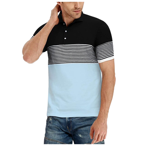 Vente en gros 100% polyester polo de golf logo personnalisé nouveau design manches courtes course sport entraînement t-shirt séchage rapide multi été - Product Image 3