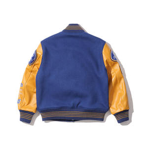 Bomber personnalisée noir rose-blanc Full-Snap Varsity Letterman deux tons vestes femmes coton Varsity & Letterman vestes - Product Image 4