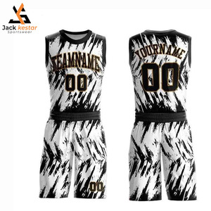 Tenues de basketball sublimées, ensembles personnalisés avec logo, séchage rapide, respirantes, prix bas, vente flash - Product Image 1