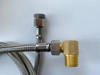 Raccord en laiton forgé durable, fileté NPT, résistant à la corrosion, classe 150, connecteur de tuyau, raccord court pour la plomberie