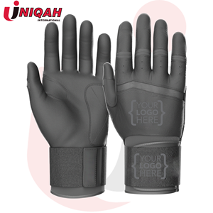 Guantes de bateo de béisbol y softbol de cuero suave profesional personalizables Equipo cómodo con logotipo personalizado - Product Image 1