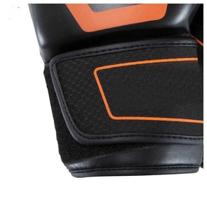 Gants de boxe professionnels avec logo imprimé personnalisé Gants de boxe MMA en cuir PU fabriqués en usine à vendre - Product Image 5
