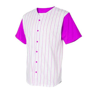 100% Polyester élégant nouveau Design OEM sublimé maillot de Baseball pour hommes jeunes unisexe sport chemise de Baseball - Product Image 3