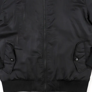 เสื้อแจ็คเก็ตบอมเบอร์ขนสัตว์แบบสั่งทำสำหรับผู้ชาย DCY ทรงโอเวอร์ไซส์ กันน้ำ กันลม ผ้าไหม/ผ้าฝ้าย สไตล์ MA 1 กระเป๋าอเนกประสงค์ สำหรับฤดูใบไม้ผลิ - Product Image 2