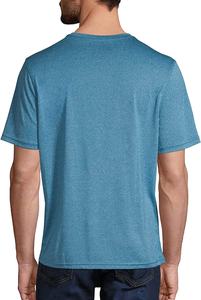 Moda desgaste algodón poliéster liso manga corta Camiseta alta calidad hombres camiseta diseño personalizado fabricante camisetas - Product Image 3