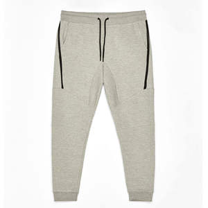 กางเกงลำลองผู้ชายสไตล์สตรีทแฟชั่น กางเกงขายาวผู้ชาย ยืดหยุ่นสูง ทรงเข้ารูป เอวซูเปอร์เฟล็กซ์ ทรงกระบอกเล็ก ขาเรียว สำหรับผู้ชาย รับผลิตแบบ OEM - Product Image 5