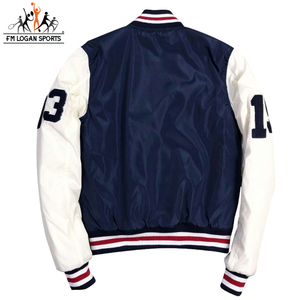 แจ็กเก็ตเบสบอล,ออกแบบตามสั่งเสื้อกีฬาเบสบอลคุณภาพพรีเมี่ยม - Product Image 5