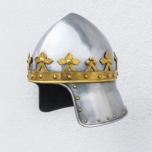 Antique <b>Nautical</b> Medieval Armor Helmet by Calvin Handicraft Die-Cast Technique Fancy Battle Knight for Sale Gift - Product Image 5