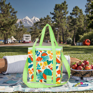 Bolsa Térmica Plegable y Portátil de Tela No Tejida con Cierre de Cremallera, Ecológica, Resistente a Impactos, Tamaño y Empaque Personalizables - Product Image 1