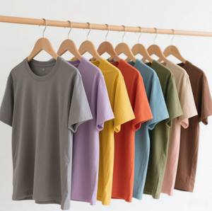 Camiseta OEM de algodón pesado raglán recortada Boxy Fit para hombre diseño frontal de logotipo personalizado con opciones de talla grande - Product Image 1