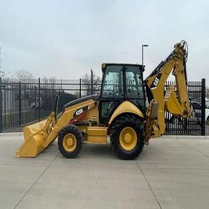 Tout nouveau pour chargeuse sur pneus Caterpillar 420E avec boîte de vitesses à cylindre hydraulique Huade et roulement de moteur à noyau PLC et pompe pour - Product Image 1