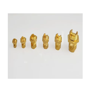 Conector de Perno Dividido de Latón Personalizado de Alta Precisión, Accesorios Industriales Hembra Duraderos, Pulidos y Forjados - Product Image 3