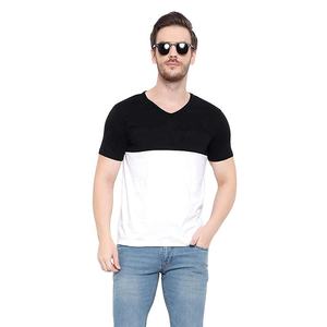 Camiseta Hip Hop para Hombre, Cuello Redondo, Corte Ajustado, Manga Corta, Diseño Sólido, Tejido de Punto, 220 Gramos, Poliéster/Algodón - Product Image 5