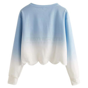 Sudadera de Cuello Redondo Holgada de Moda 2024, Informal, de Invierno, de Algodón/Poliéster, Tejida, para Mujer, a Bajo Precio - Product Image 2