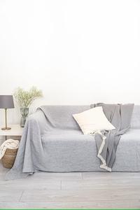 European Style Linen <b>Sofa</b> Slipcover Elastic Breathable Comfort Washable Single-<b>seat</b> <b>Sofa</b> <b>Cover</b> Customizable Color & Size - Product Image 5