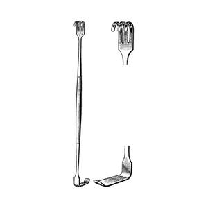 Retractor Senn Miller, Instrumentos Quirúrgicos, Juego Dental Modelo NSL-HZ-2127, Manual, Certificado CE - Product Image 5